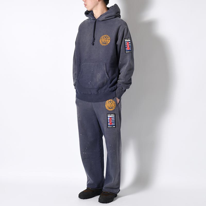 US NAVY SEALAB HOODIE -NAVY-