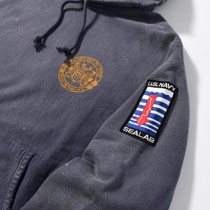 US NAVY SEALAB HOODIE -NAVY-