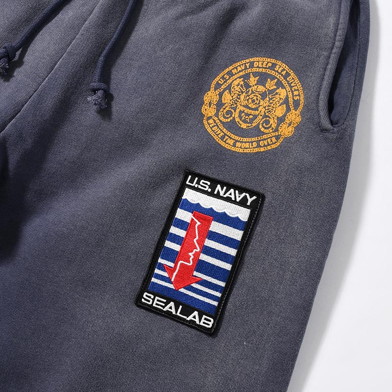 US NAVY SEALAB SWEAT PT AGING -NAVY-