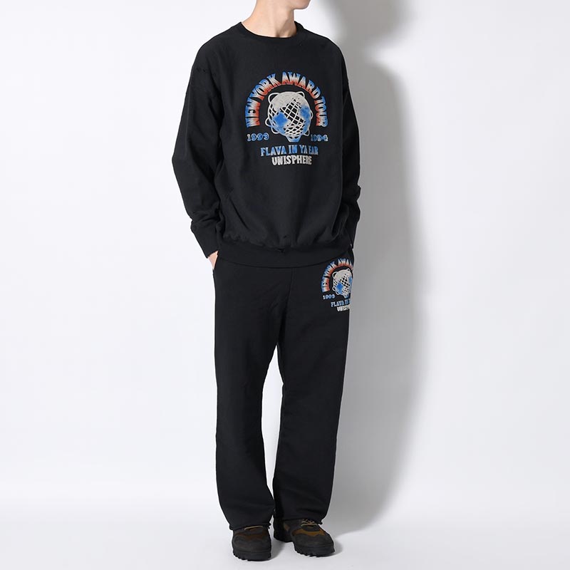 UNISPHERE SWEAT -BLACK-