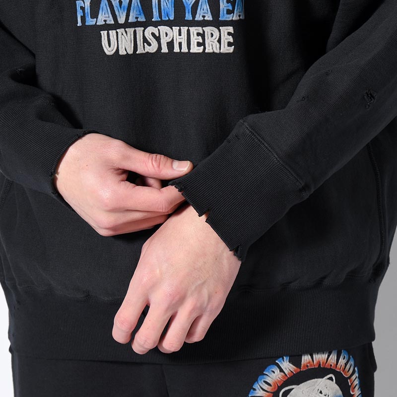 UNISPHERE SWEAT -BLACK-