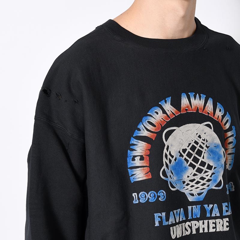 UNISPHERE SWEAT -BLACK-