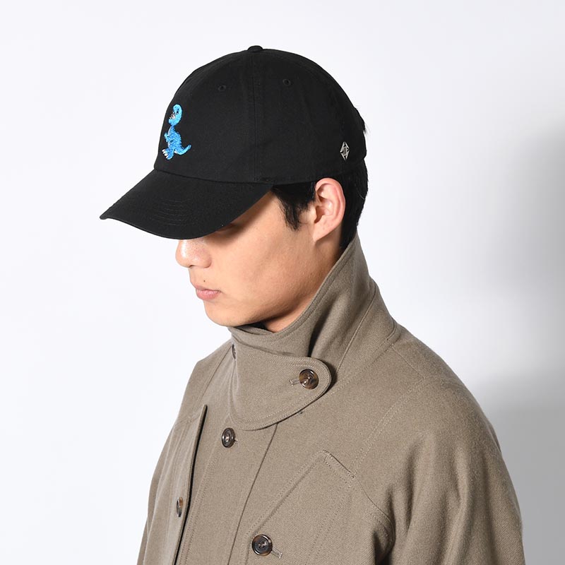 ELBO EBROIDERY CAP A -BLACK-