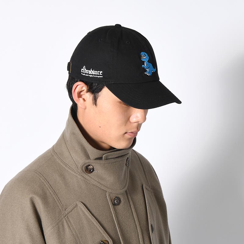 ELBO EBROIDERY CAP A -BLACK-