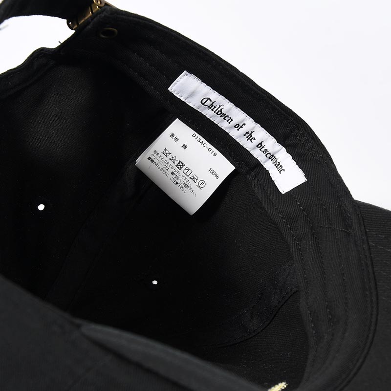 ELBO EBROIDERY CAP B -BLACK-