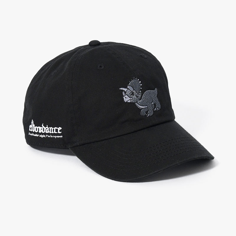 ELBO EBROIDERY CAP C -BLACK-