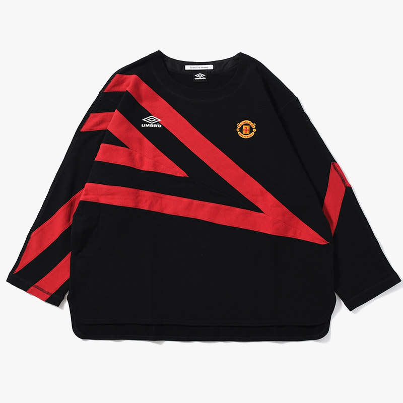 UMBRO UMPHREY BRO CREWNECK PULLOVER -BLACK-