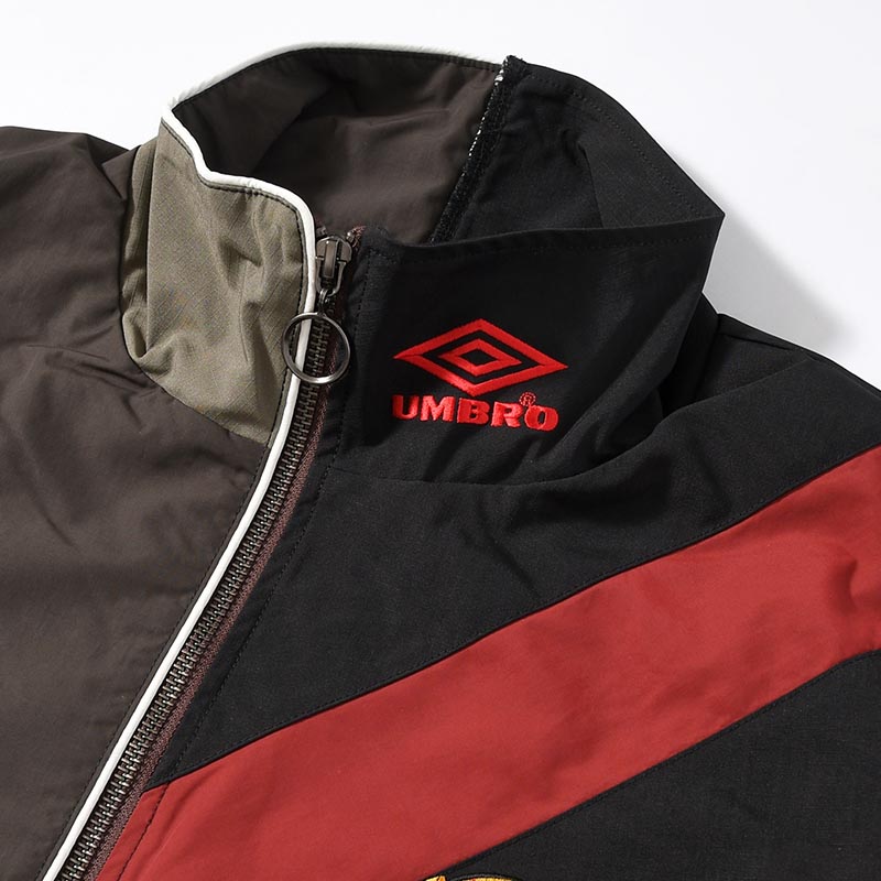 UMBRO CHANGEOVER TRACK JACKET -BLACK-