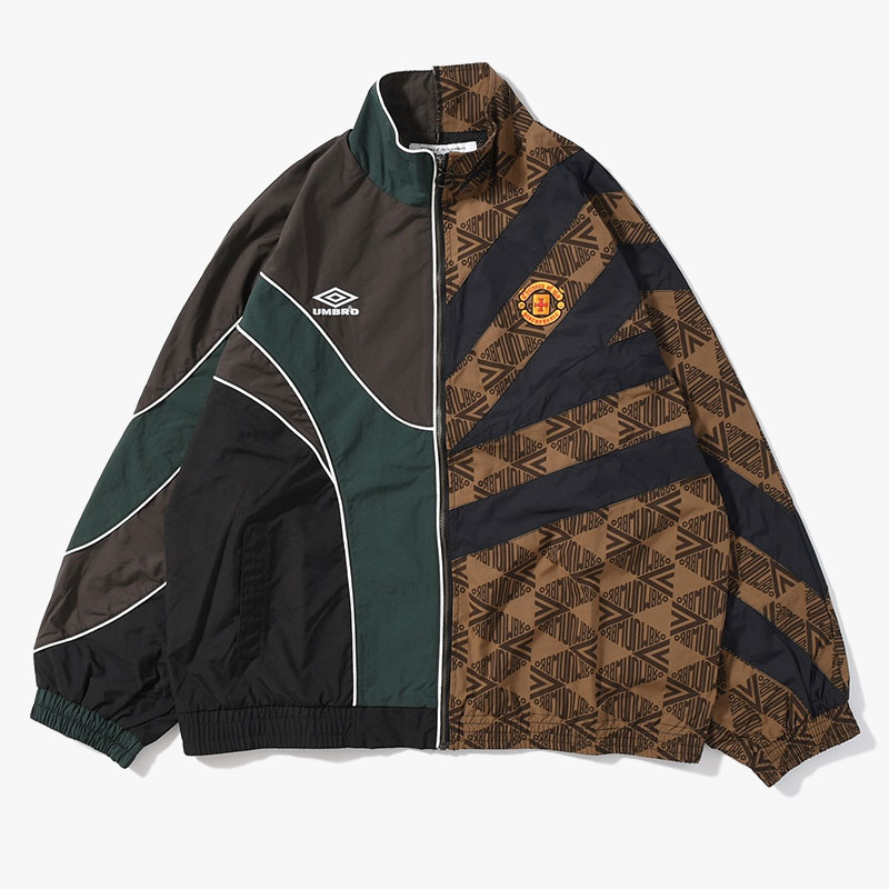 UMBRO CHANGEOVER TRACK JACKET -BROWN-