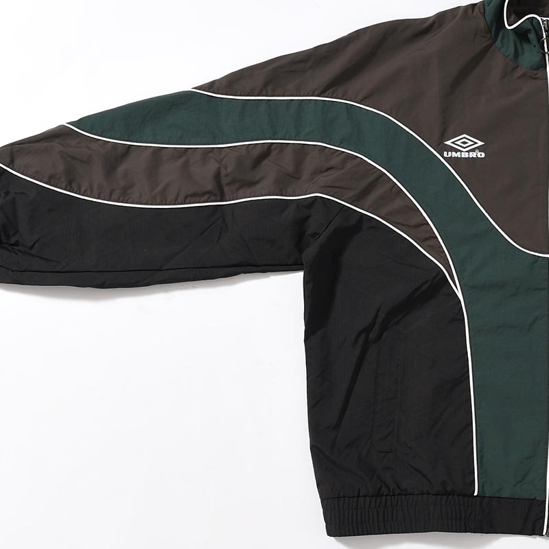 UMBRO CHANGEOVER TRACK JACKET -BROWN-