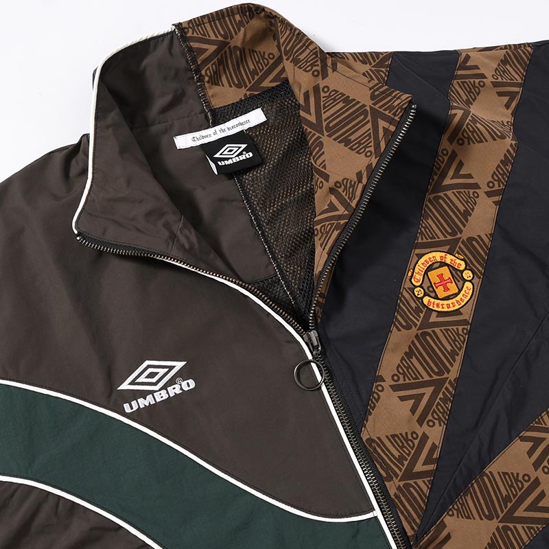 UMBRO CHANGEOVER TRACK JACKET -BROWN-