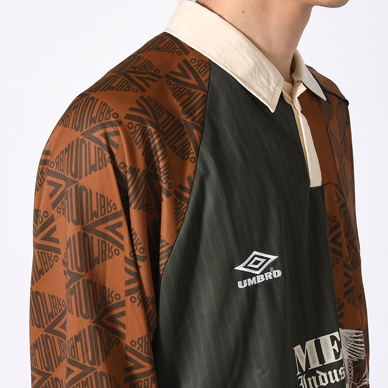 UMBRO CHANGEOVER GAME SHIRT -BROWN-