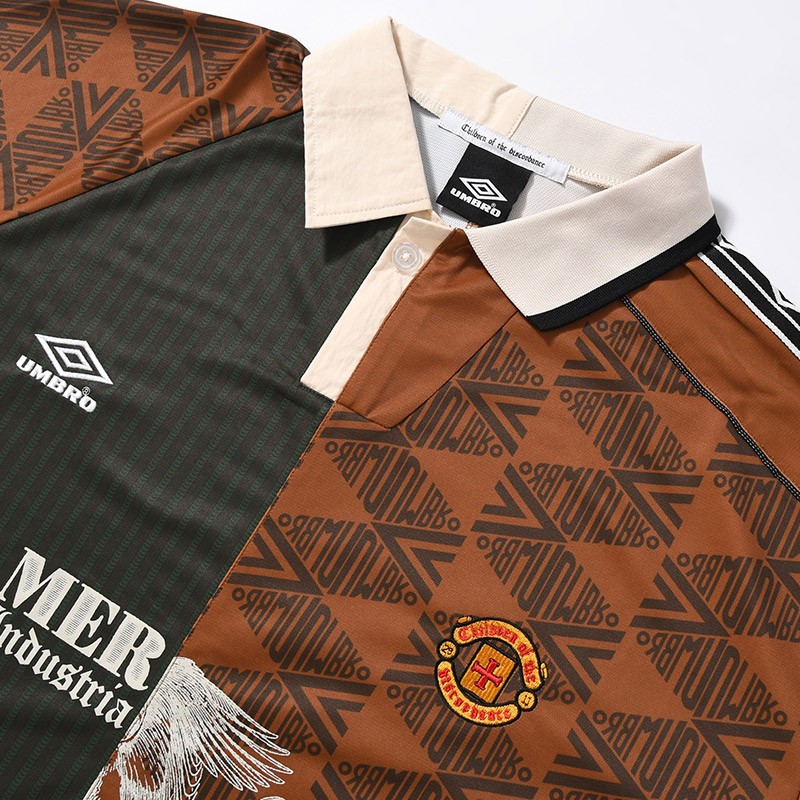 UMBRO CHANGEOVER GAME SHIRT -BROWN-