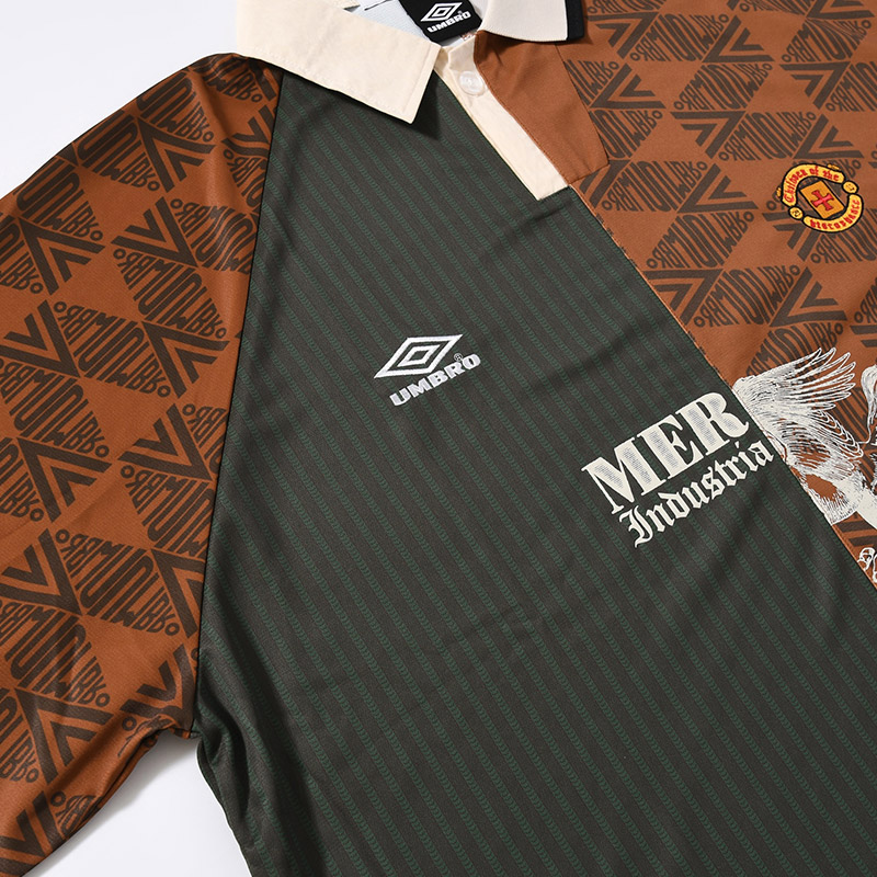 UMBRO CHANGEOVER GAME SHIRT -BROWN-