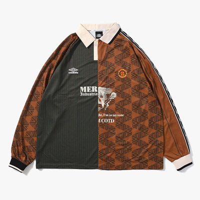 UMBRO CHANGEOVER GAME SHIRT -BROWN-