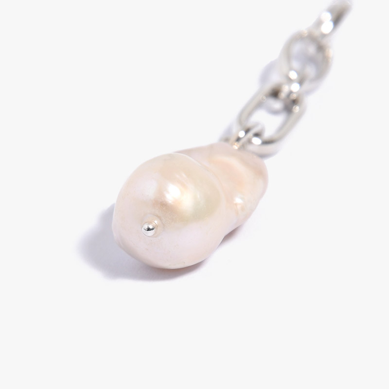 CONNECT BAROQUE PEARL CHARM -SILVER-