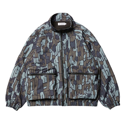 POSTMAN STAND COLLAR JKT -CAMO-