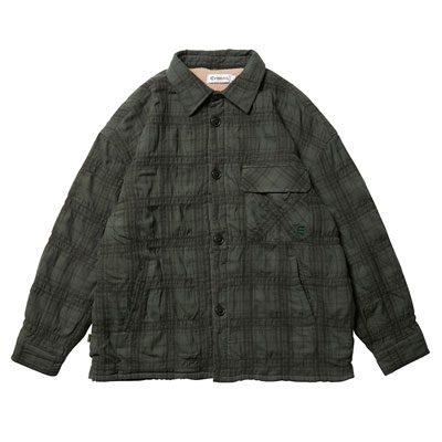 SHAO PLAID FLEECE JACKET -2.COLOR-