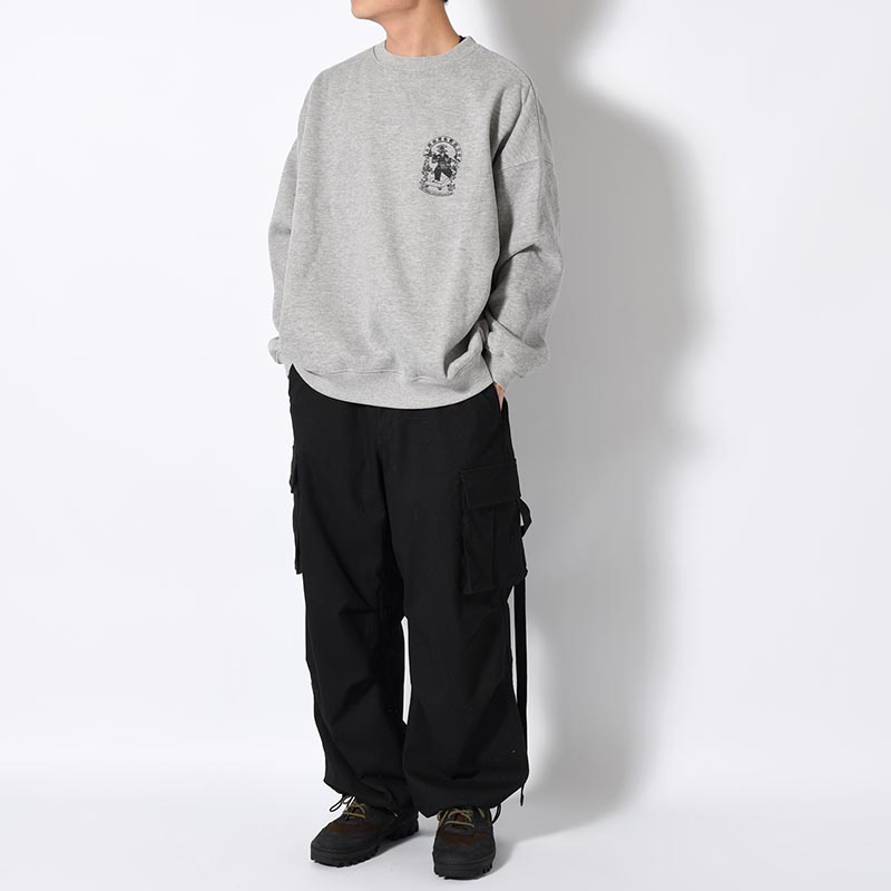 EMBLEM CREW SWEAT -2.COLOR-