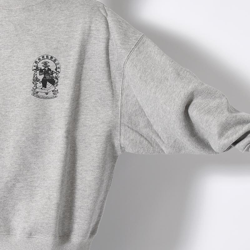 EMBLEM CREW SWEAT -2.COLOR-