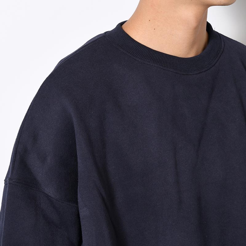 EMBLEM CREW SWEAT -2.COLOR-