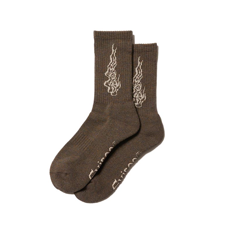 EYE FIRE SOCKS -3.COLOR-(BROWN)