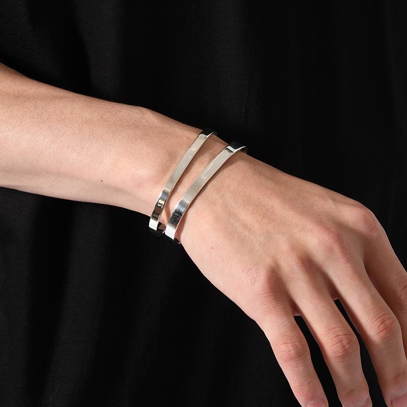 別注 DOUBLE BANGLE -SILVER-