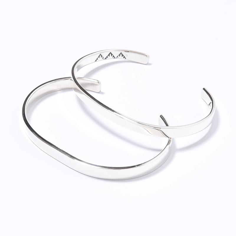 別注 DOUBLE BANGLE -SILVER-