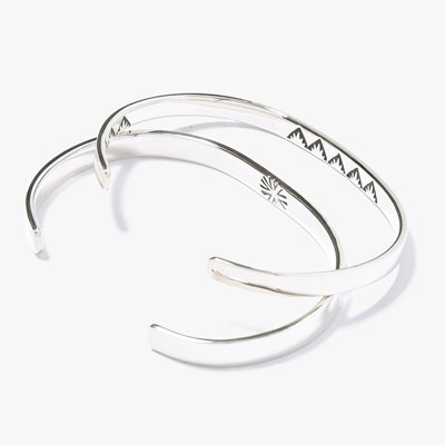 別注 DOUBLE BANGLE -SILVER-