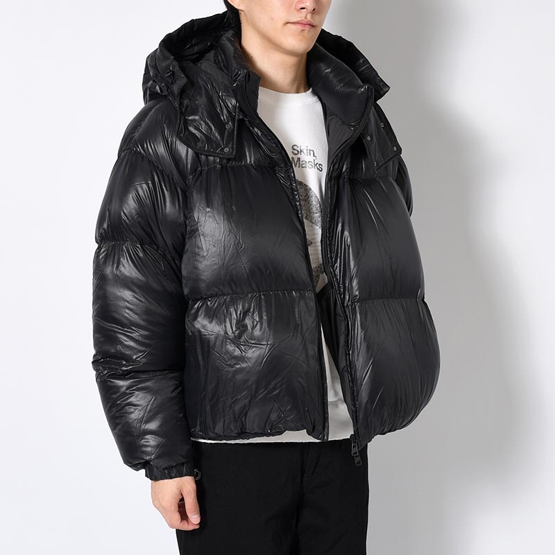 PERTEX MINIMAL DOWN PARKA -BLACK-