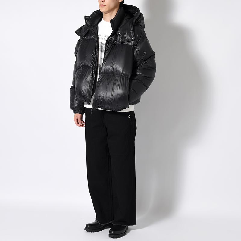 PERTEX MINIMAL DOWN PARKA -BLACK-