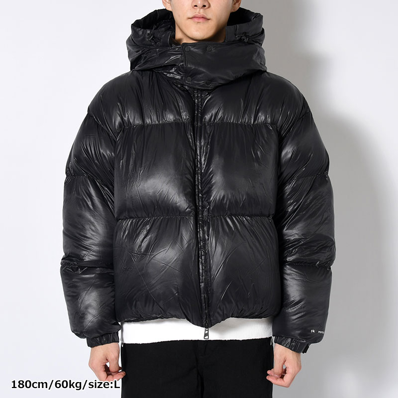 PERTEX MINIMAL DOWN PARKA -BLACK-