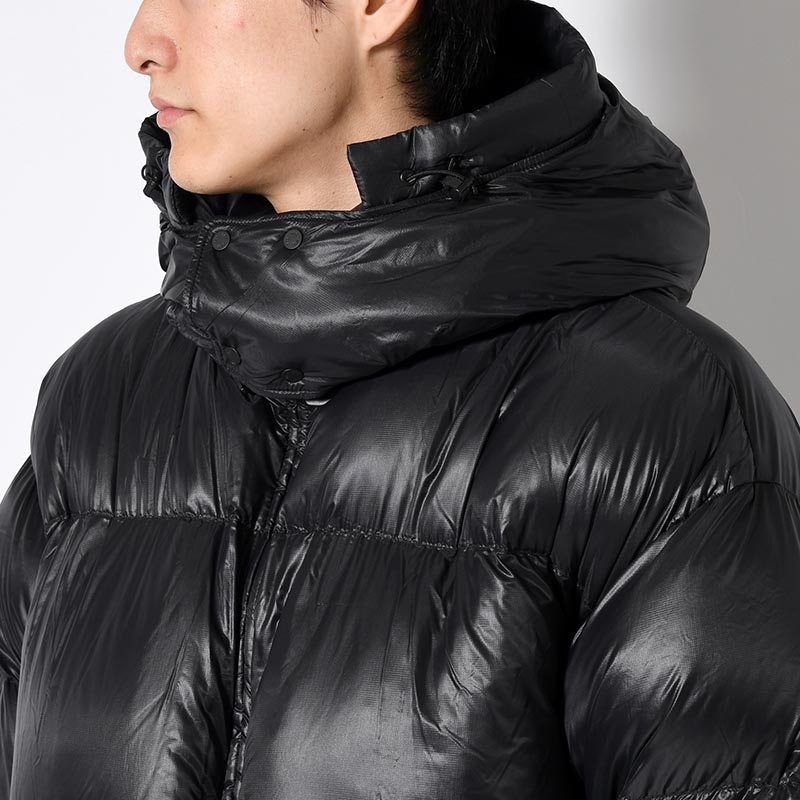 PERTEX MINIMAL DOWN PARKA -BLACK-