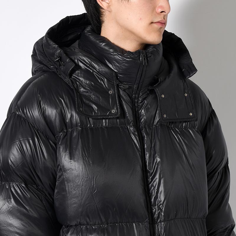 PERTEX MINIMAL DOWN PARKA -BLACK-