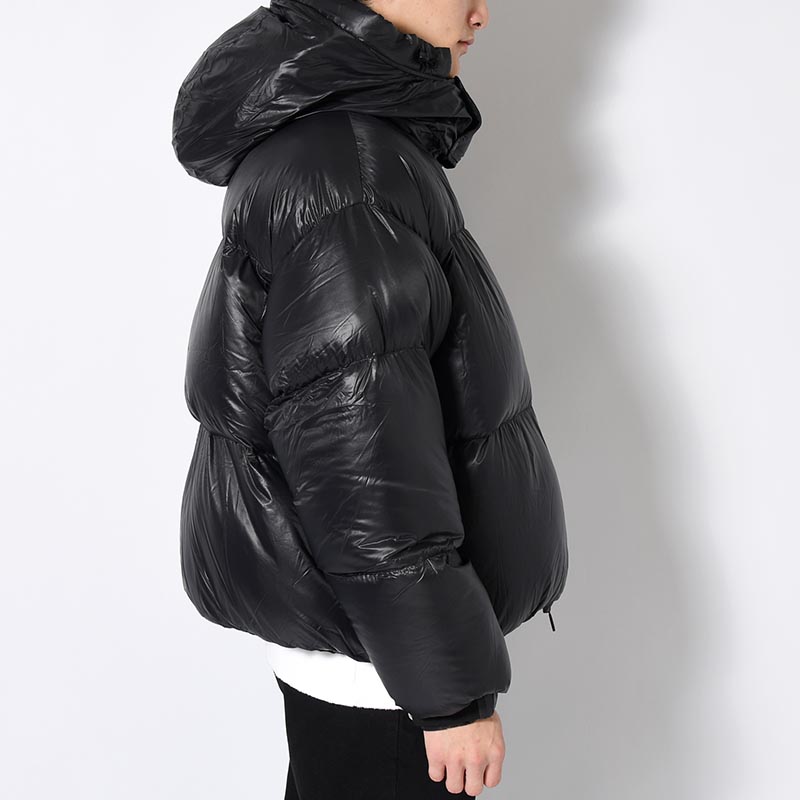 PERTEX MINIMAL DOWN PARKA -BLACK-