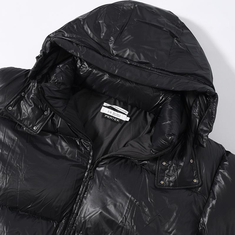 PERTEX MINIMAL DOWN PARKA -BLACK-