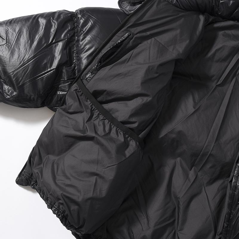 PERTEX MINIMAL DOWN PARKA -BLACK-