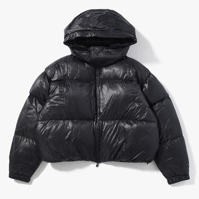 PERTEX MINIMAL DOWN PARKA -BLACK-