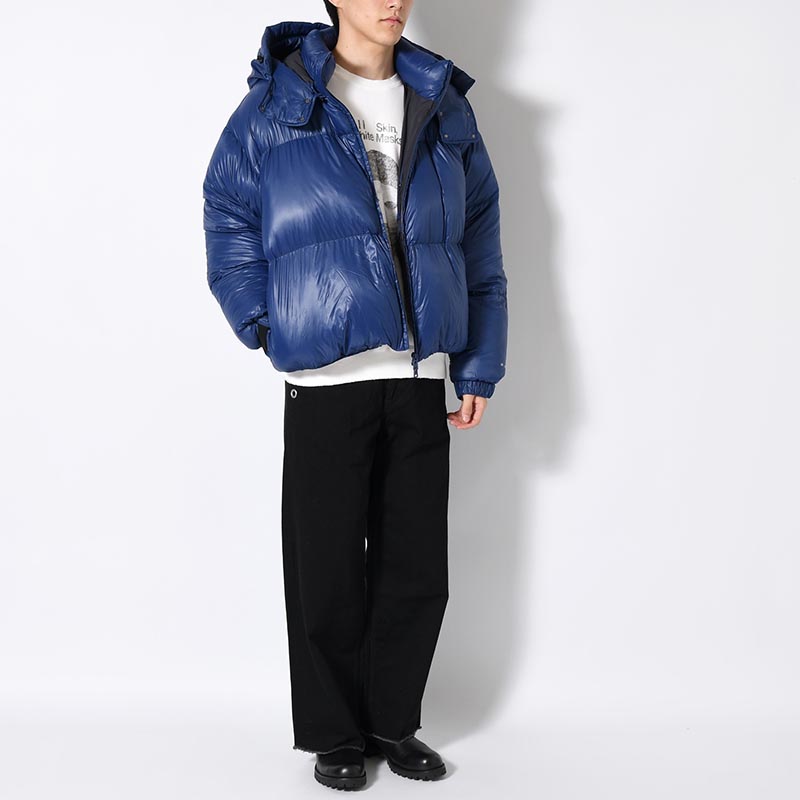 PERTEX MINIMAL DOWN PARKA -BLUE-