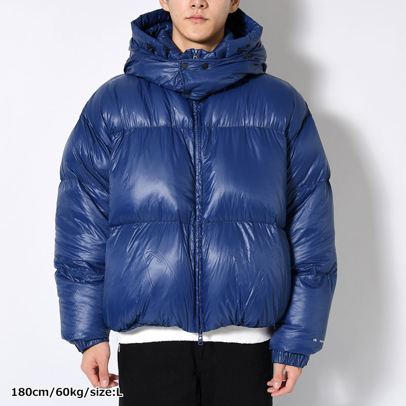 PERTEX MINIMAL DOWN PARKA -BLUE-