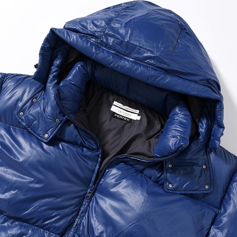 PERTEX MINIMAL DOWN PARKA -BLUE-