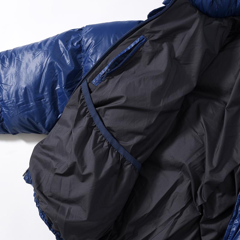 PERTEX MINIMAL DOWN PARKA -BLUE-