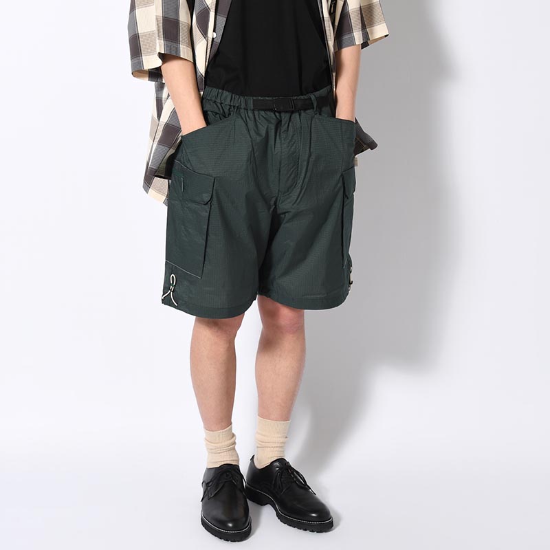 2.5 LAYER FESTIVAL SHORTS -GREEN-