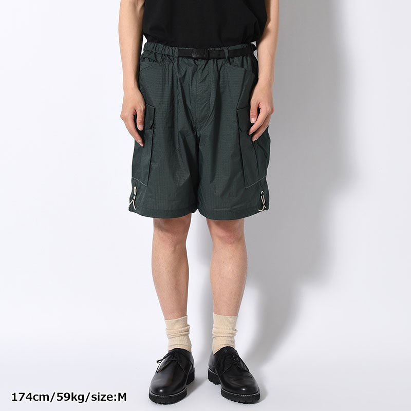 2.5 LAYER FESTIVAL SHORTS -GREEN-