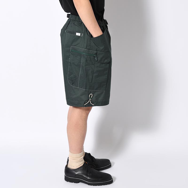 2.5 LAYER FESTIVAL SHORTS -GREEN-