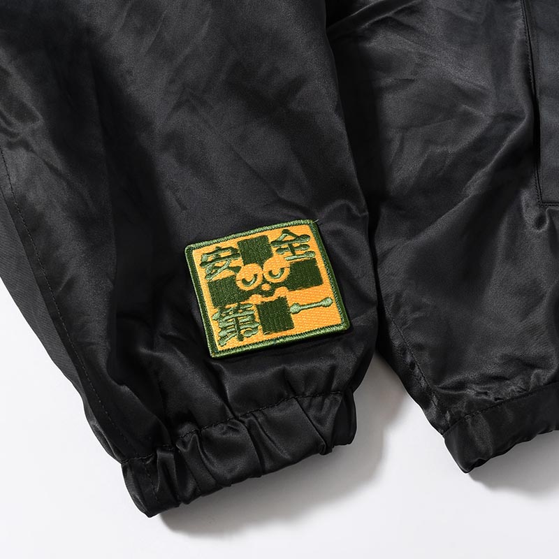 FAF × refomed DIYed COACH JACKET -BLACK-