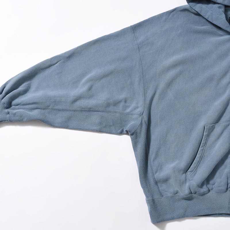 ZIP UP HOODIE -BLUEGRAY-