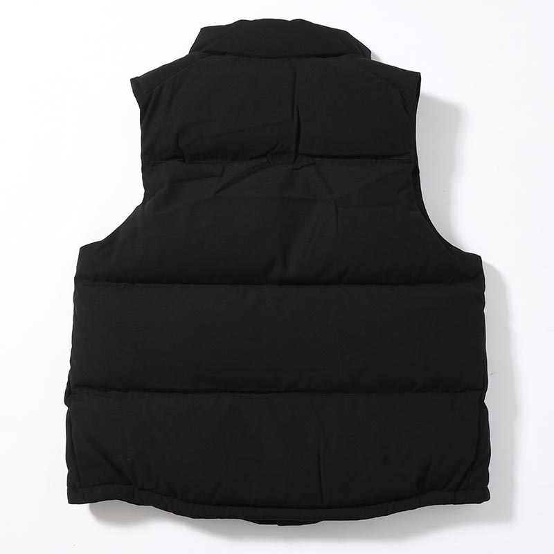 STLTH PUFFER VEST -ULTRA BLACK-