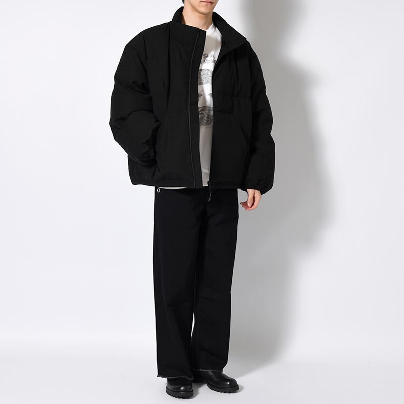 STLTH PUFFER JACKET -ULTRA BLACK-