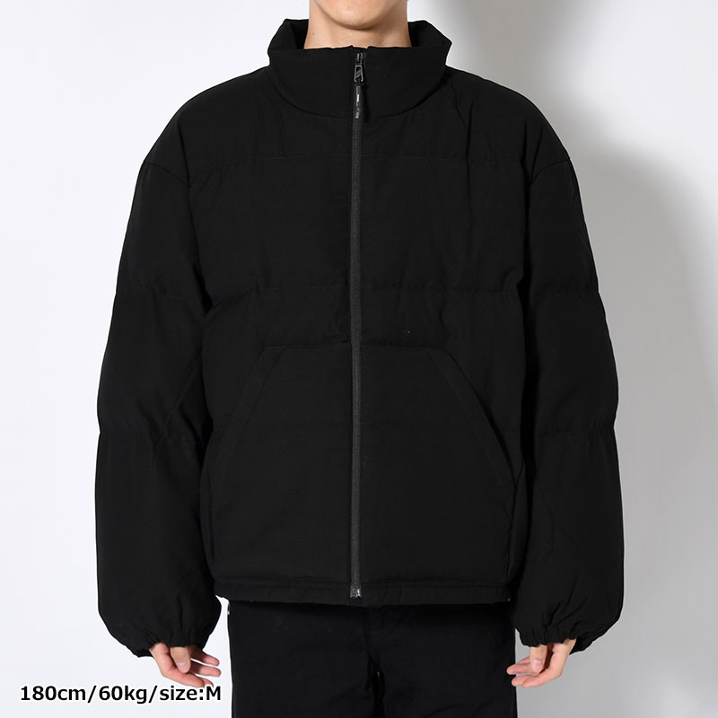 STLTH PUFFER JACKET -ULTRA BLACK-